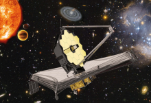 Artist's impression of the NASA/ESA/CSA James Webb Space Telescope. ©ESA, NASA, S. Beckwith (STScI) and the HUDF Team, Northrop Grumman Aerospace Systems / STScI / ATG medialab