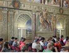 Sala del Papacello, presso il Palazzone di Cortona