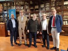 da sx, Diego Fiorini, Filippo Bedini, Carlo Boccadoro Stefano Del Corso, Luigi Ambrosio.jpg