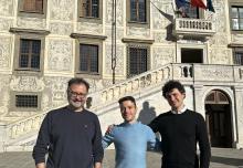 Da sx, Giovannetti, Mele e Lami