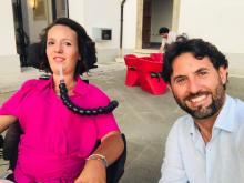 Paola Tricomi e Andrea Orlando alla Scuola Normale