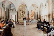 Il professor Andrew Feldherr nel Colloquium 2025